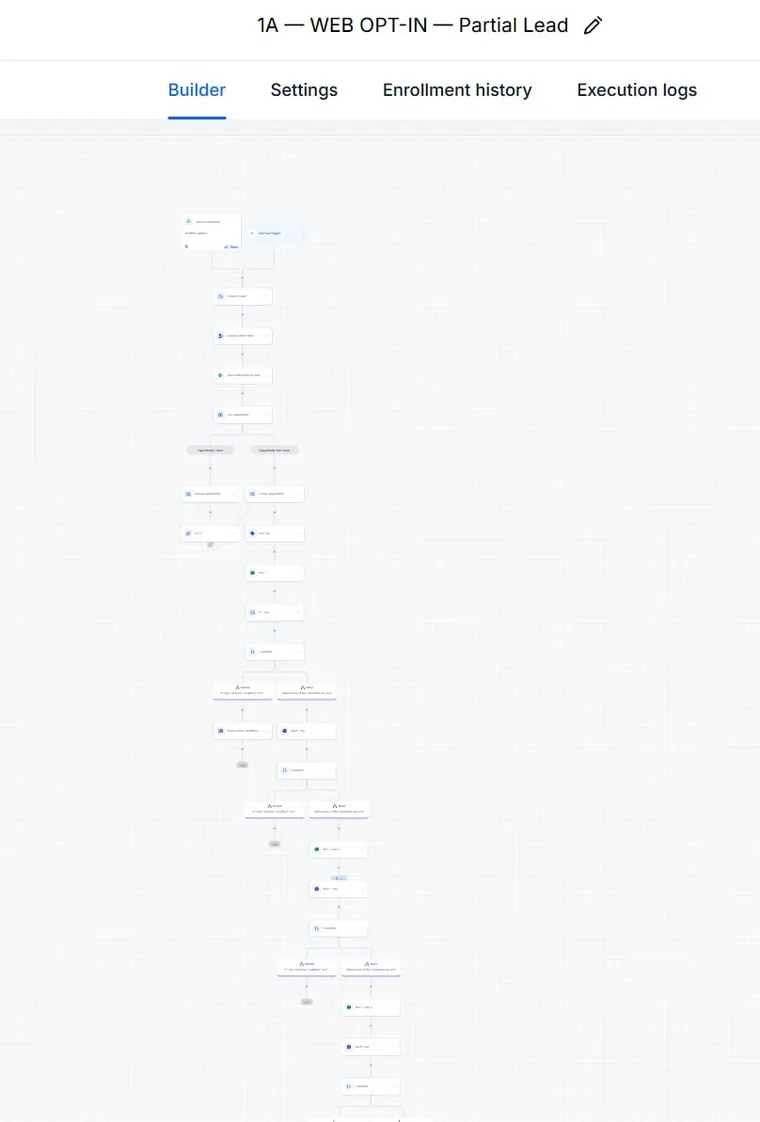 Partial-lead recovery flow